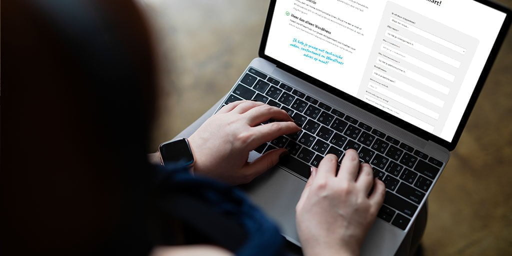WordPress formulier
