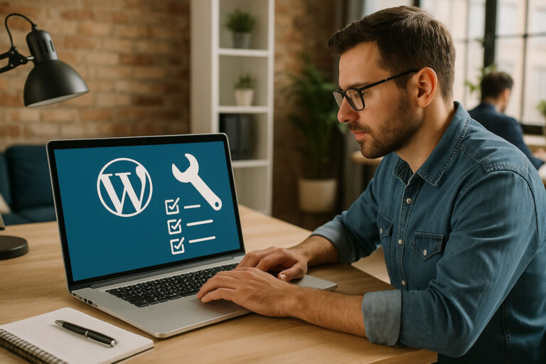 Wordpress onderhoud checklist